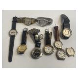 Lot of 10 Vintage Menï¿½s Wrist Watches