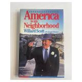Willard Scott Autographed Book