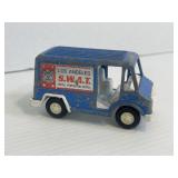 Vintage Tootsie Toy Los Angeles Police Van