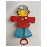 Vintage 1970s Fisher Price Scarecrow Toy