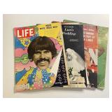 Lot of 5 Vintage 1950s Life Magazines