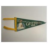 1940s Gettysburg Virginia State Monument Pennant