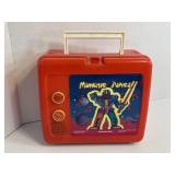 Vintage 1980s Munchie Tunes Lunch Box Radio