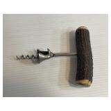 Vintage Antler Handle Cork Screw Opener