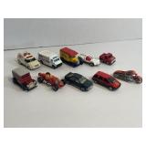 Hot Wheels Lot of 10 DieCast Toy Cars