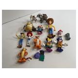Lot of Mixed Disney Cartoon Toy Figures