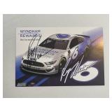 Original NASCAR Ryan Newman Autograph