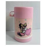 Vintage Disney Minnie Mouse Pink Thermos