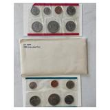 1980 US Mint Uncirculated Coins Set