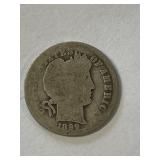 1899 & 1899 O Silver Barber Dimes