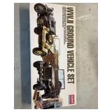 NOS ACADEMY HOBBY MODEL, WWII GROUND VEHICLE SET
