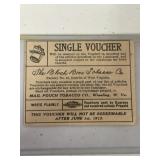 1913 MAIL POUCH MAILIN VOUCHER