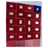 Gold Stamps Lot of 35