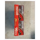 Maxwell 90 Minutes CASSETTE Tapes lot of 20