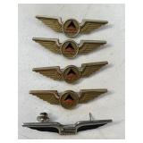 Vintage Airline Pins Lot 5