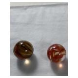 UNIQUE CATS EYE MARBLE - CLEAR, VINTAGE
