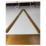 FOLDING BOXWOOD MEASURING STICK - OLD