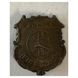 TOOTSIE TOY FIRE CHIEF BADGE