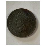 Sharp 1965 Indian Cent w/4 Diamonds Showing