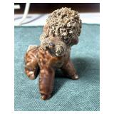 BOWN SPAGHETTI - ART VINATGE POODLE FIGURINE
