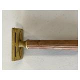 VINTAGE BRASS/COPPER GILLETTE RAZOR