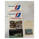 VINTAGE GREYHOUND BAGGAGE ID