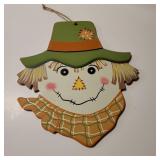WOODEN SCARECROW HEAD