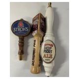LOT OF 3 BEER TAPS