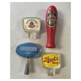 LOT OF 4 BEER TAPS