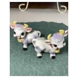 ELSIE THE PURPLE COW SALT & PEPPER SHAKERS
