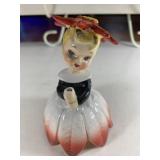 NAPCO FLOWER GIRL FIGURINE 1956 #A1949
