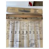 VINTAGE US SUBMARINE 24 INCH MODEL