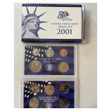 2001 United States Mint Proof Set