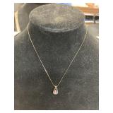 14K GF 17" Necklace with Charm