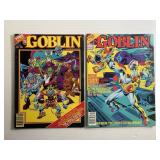 2 Vintage 1982 The Goblin Comic Books