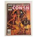 Vintage 1985 Savage Sword of Conan Comic Book #114