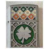2007 ZIPPO LIGHTER, LUCK OF THE IRISH - USED