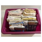 Tote Full of Sewing Patterns Vintage 1970s/1980s