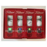 NEW TITLEIST DT DISTANCE GOLD BALLS, BOX OF 16