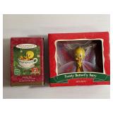 Lot of 2 Tweety Bird Hallmark Ornaments