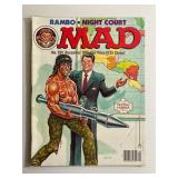 Vintage 1985 Mad Magazine ï¿½Rambo Movieï¿½