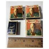 Full Match Boxes Full of Matches Vintage Advertisi