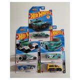 Lot of 6 Hot Wheels Cars In The Package