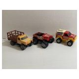 LOT OF 3 REMCO / BUDDY L 4X4 TRUCKS (1980S)