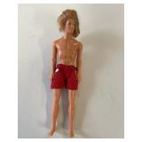 1968 DISNEY MATTEL LONG HAIR PRINCE ADAM KEN DOLL
