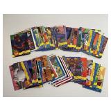 LOT OF 100 FLEER 1995 FOX CARTOONS TRADING CARDS