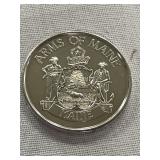 STATE OF MAINE 1 OZ. SILVER ROUND .999 FINE