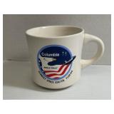 VINATGE COLUMBIA SPACE SHUTTLE COFFEE MUG