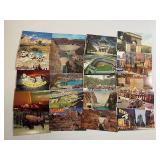 VINTAGE LOT OF 20 MIXED DATE POSTCARDS