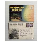 2 Vintage Pennsylvania Souvenir Folders